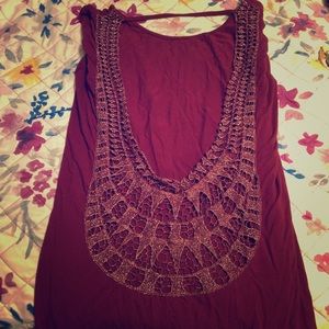 BKE cut out back top